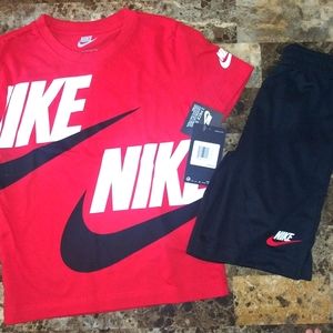 Brand new Nike short set